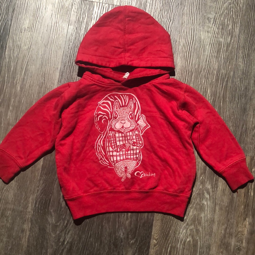 4/$20 Unisex Rabbit Skins Hooded Sweatshirt Sz 2